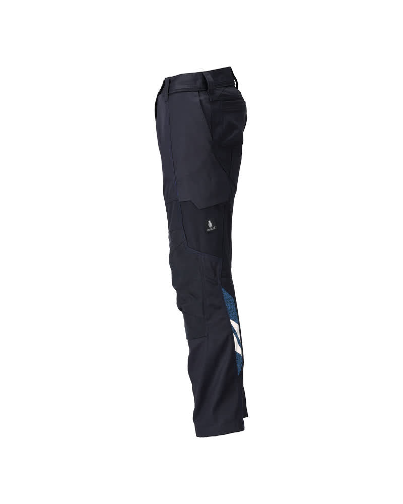 MASCOT® Accelerate Werkbroek dames met kniezakken – Donkermarine