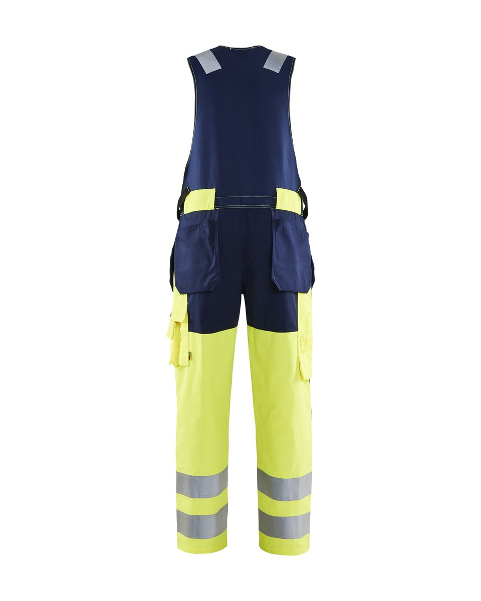 Blåkläder 2653 Amerikaanse overall High Vis - High Vis Geel/Marineblauw