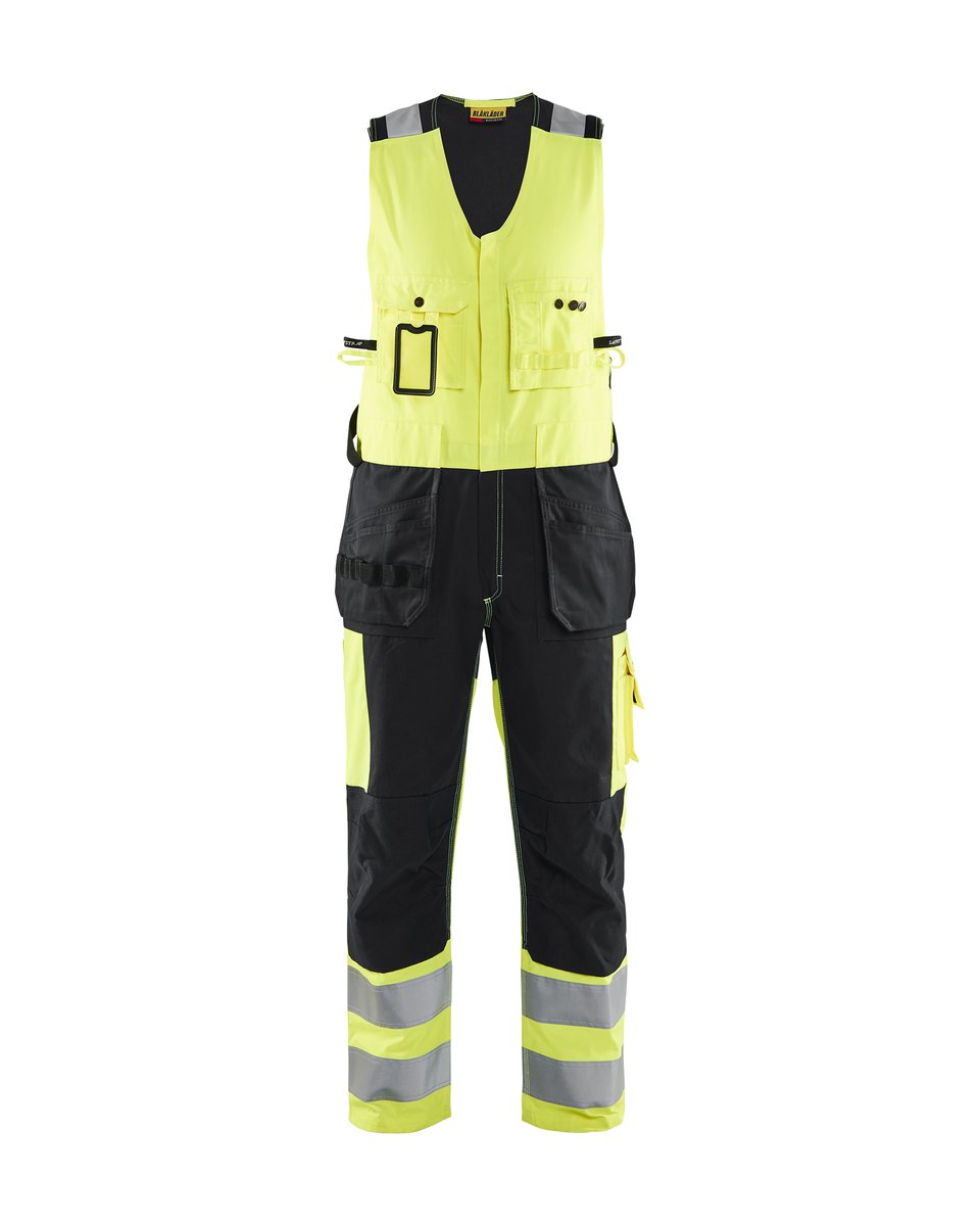 Blåkläder 2653 Amerikaanse overall High Vis - High Vis Geel/Zwart