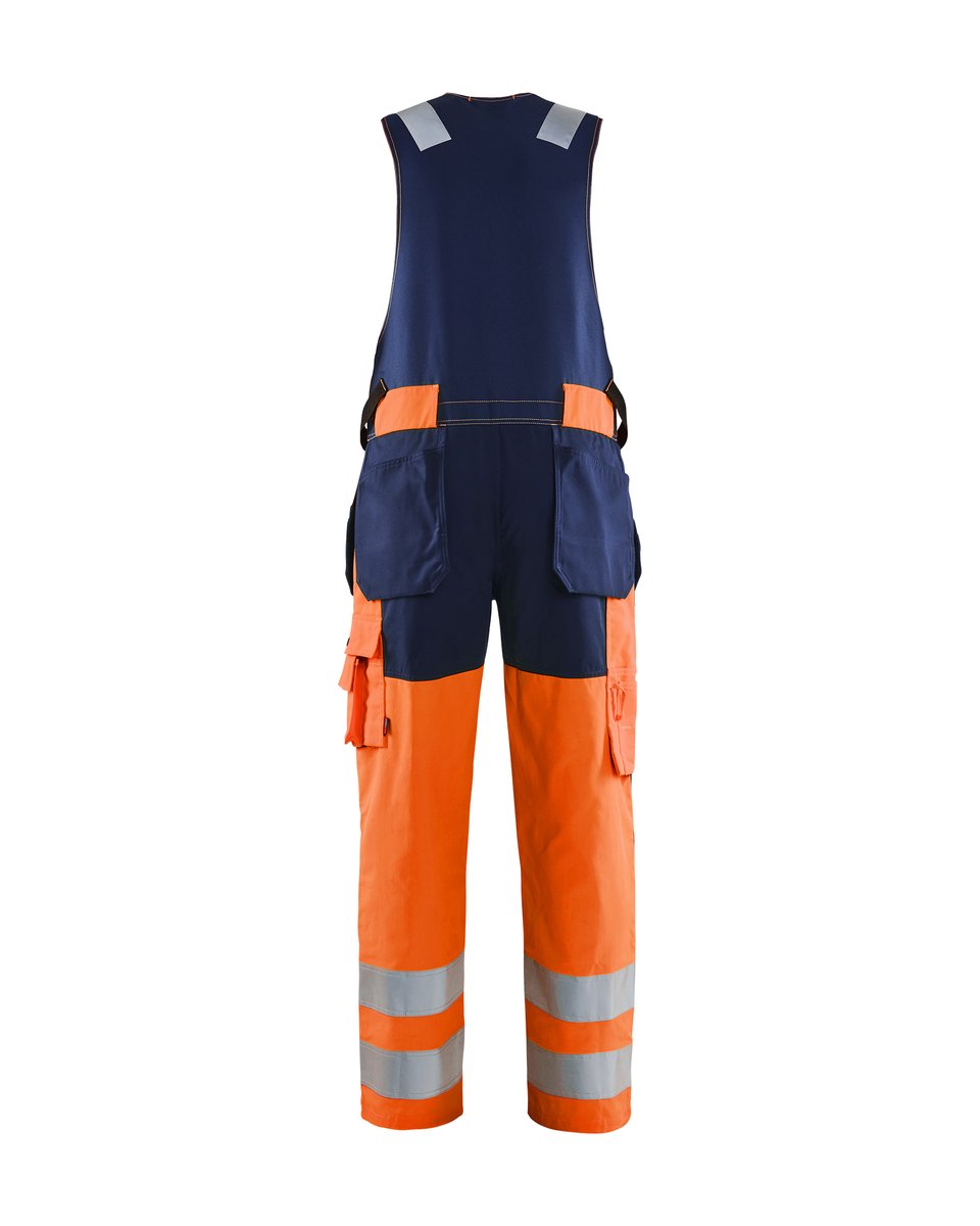 Blåkläder 2653 Amerikaanse overall High Vis - High Vis Oranje/Marineblauw