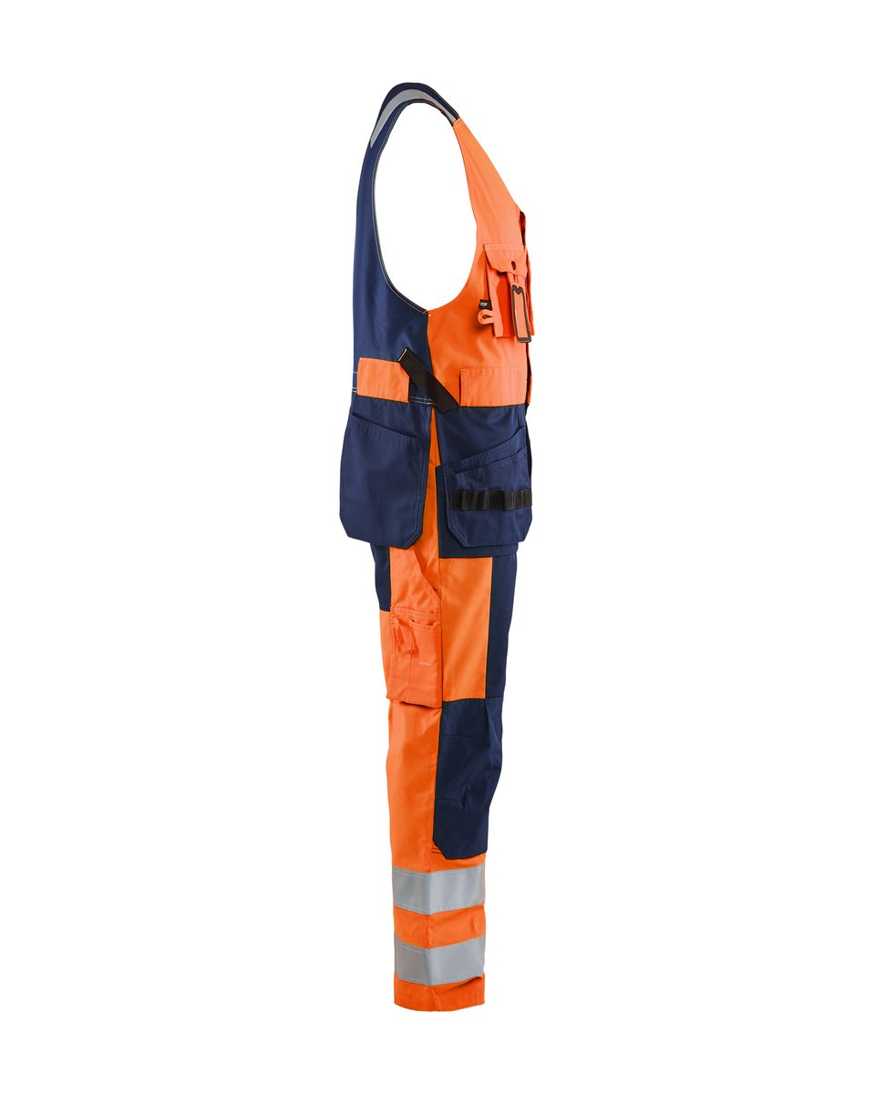 Blåkläder 2653 Amerikaanse overall High Vis - High Vis Oranje/Marineblauw