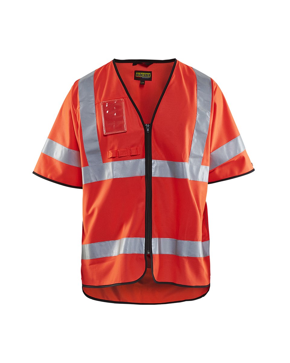 Blåkläder 3023 Signalisatievest korte mouwen - High Vis Rood