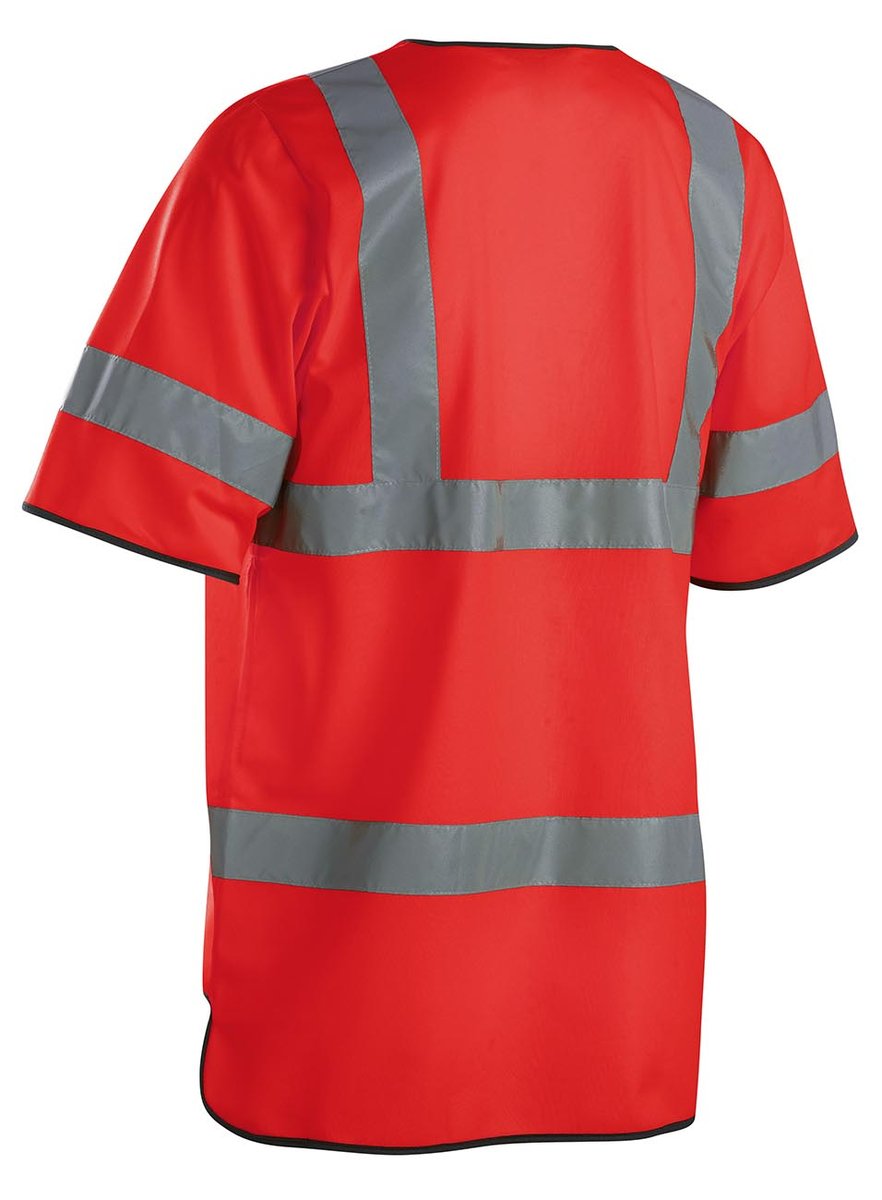 Blåkläder 3023 Signalisatievest korte mouwen - High Vis Rood