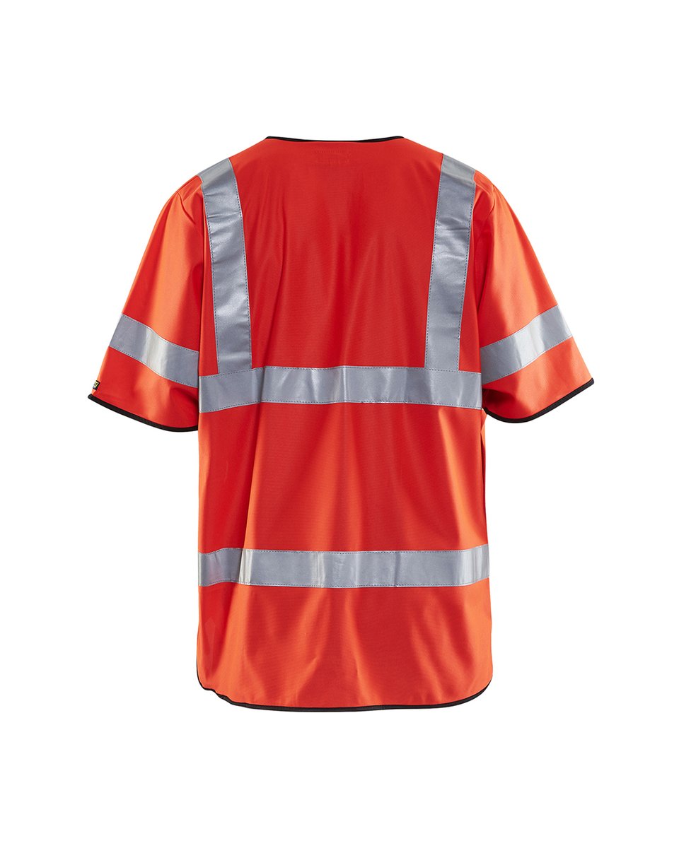 Blåkläder 3023 Signalisatievest korte mouwen - High Vis Rood