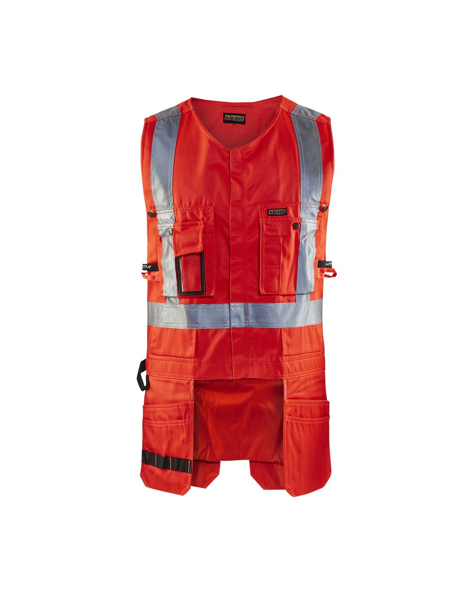 Blåkläder 3027 Werkvest High vis - High Vis Rood