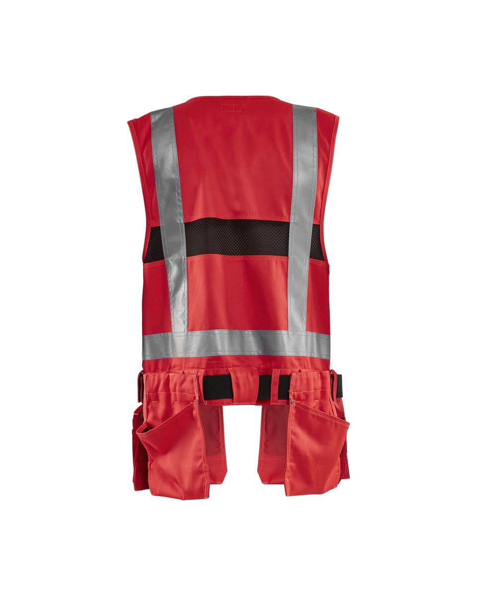 Blåkläder 3032 Werkvest High Vis - High Vis Rood