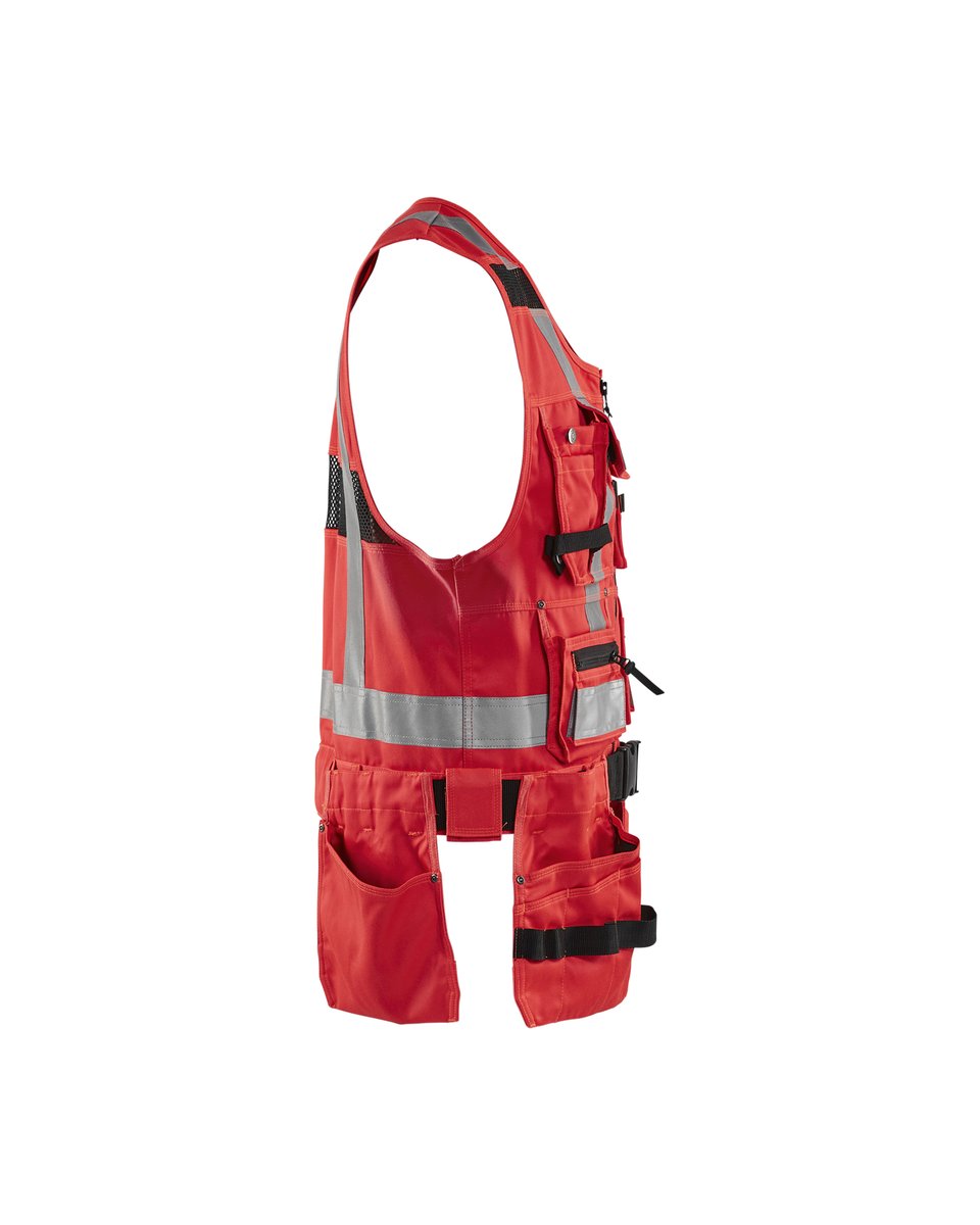 Blåkläder 3032 Werkvest High Vis - High Vis Rood