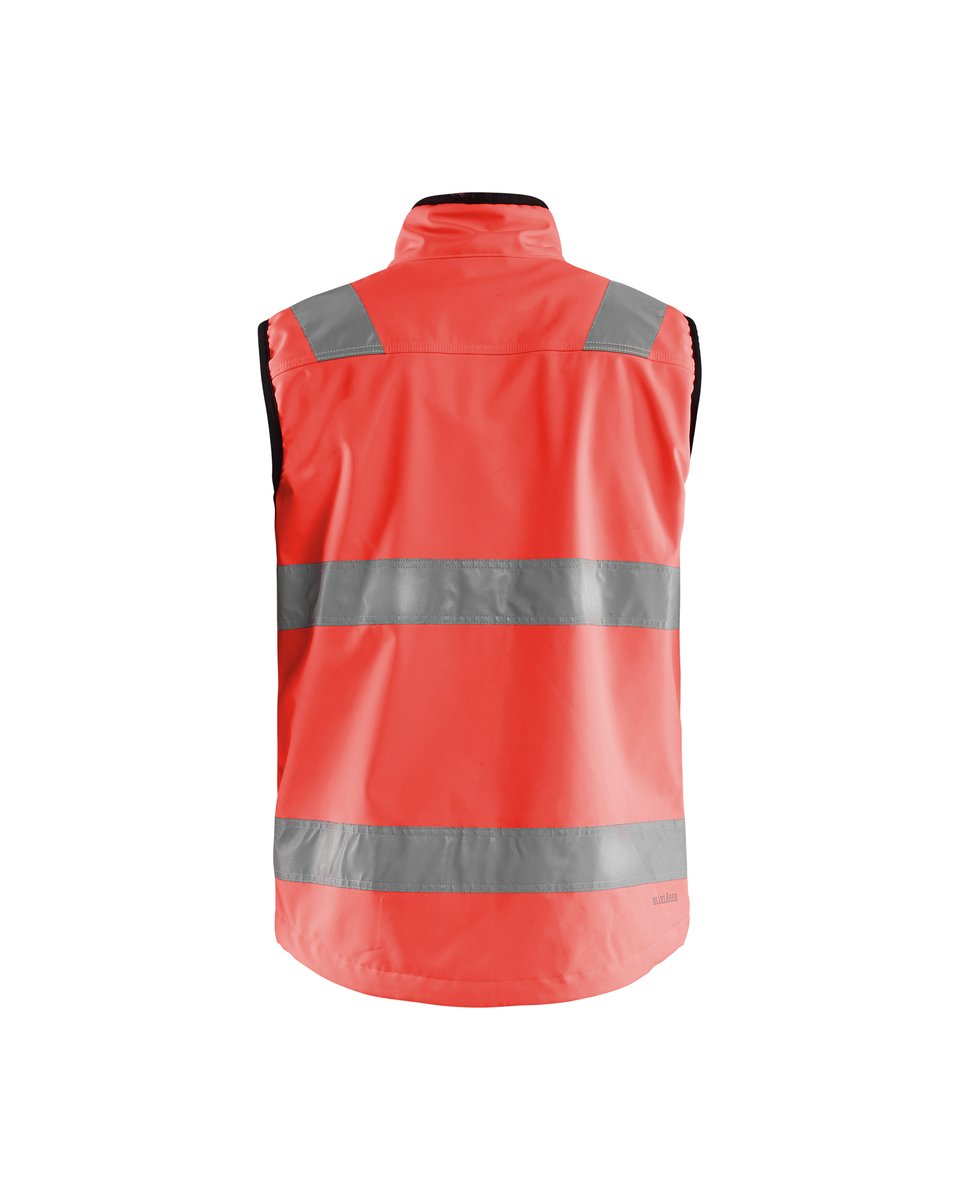 Blåkläder 3049 Softshell vest High Vis - High Vis Rood