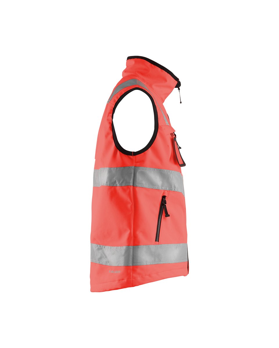 Blåkläder 3049 Softshell vest High Vis - High Vis Rood