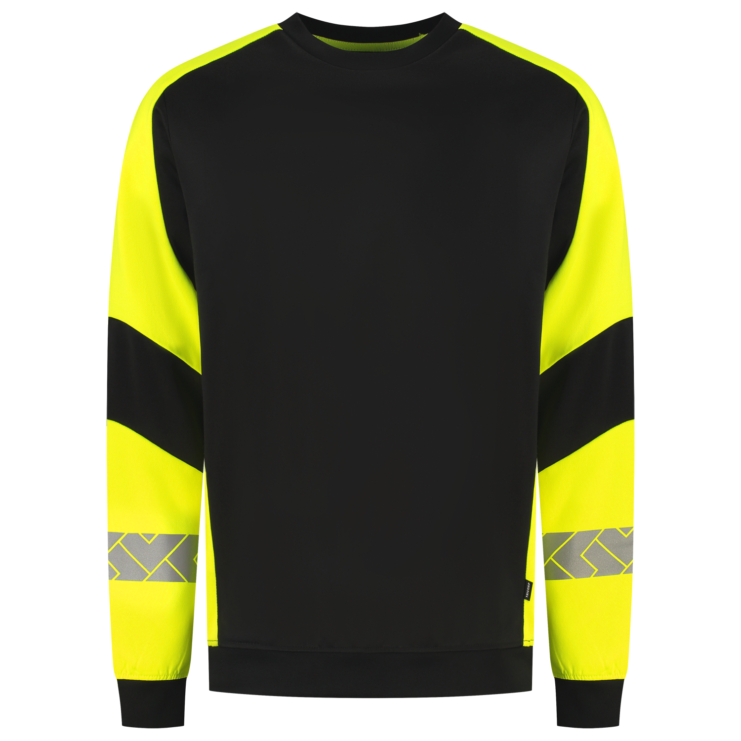 Sweater Reflective Redefined - BlackFluoryellow XXL