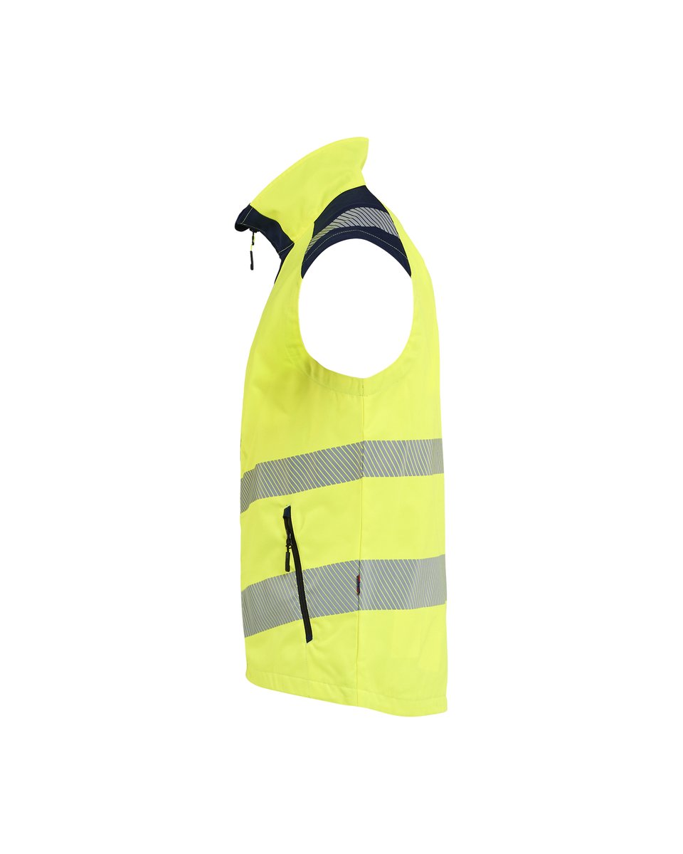 Blåkläder 3085 Bodywarmer High Vis - High Vis Geel/Marineblauw