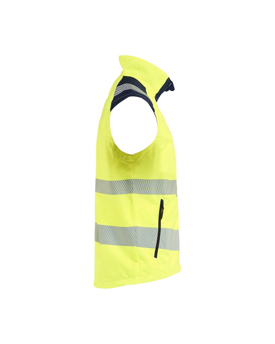 Blåkläder 3085 Bodywarmer High Vis - High Vis Geel/Marineblauw