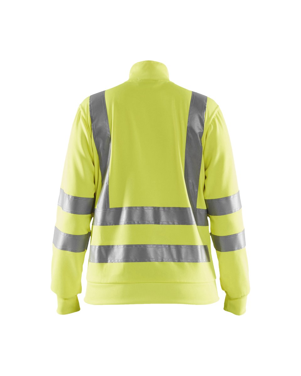 Blåkläder 3308 Dames Sweatshirt met rits High Vis - High Vis Geel