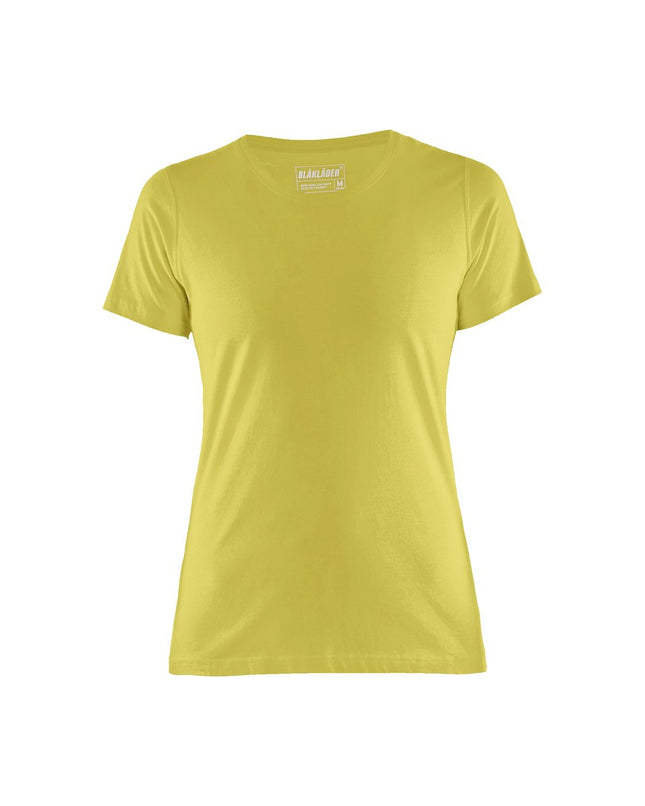 Blåkläder 3334 Dames T-shirt - High Vis Geel