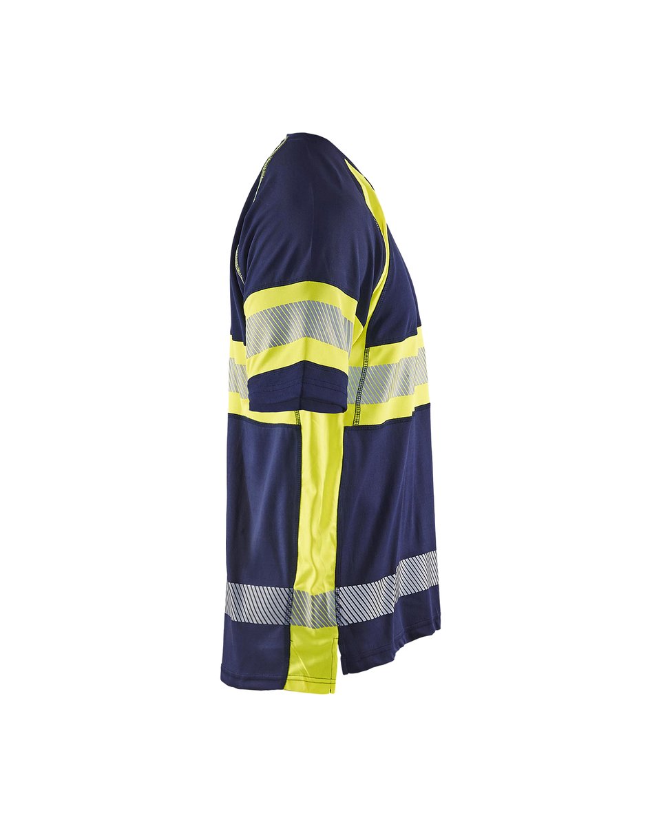 Blåkläder 3337 UV-T-shirt High Vis - Marine/High Vis Geel