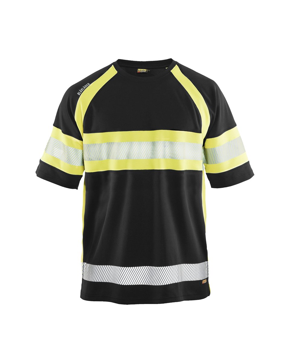 Blåkläder 3337 UV-T-shirt High Vis - Zwart/High Vis Geel