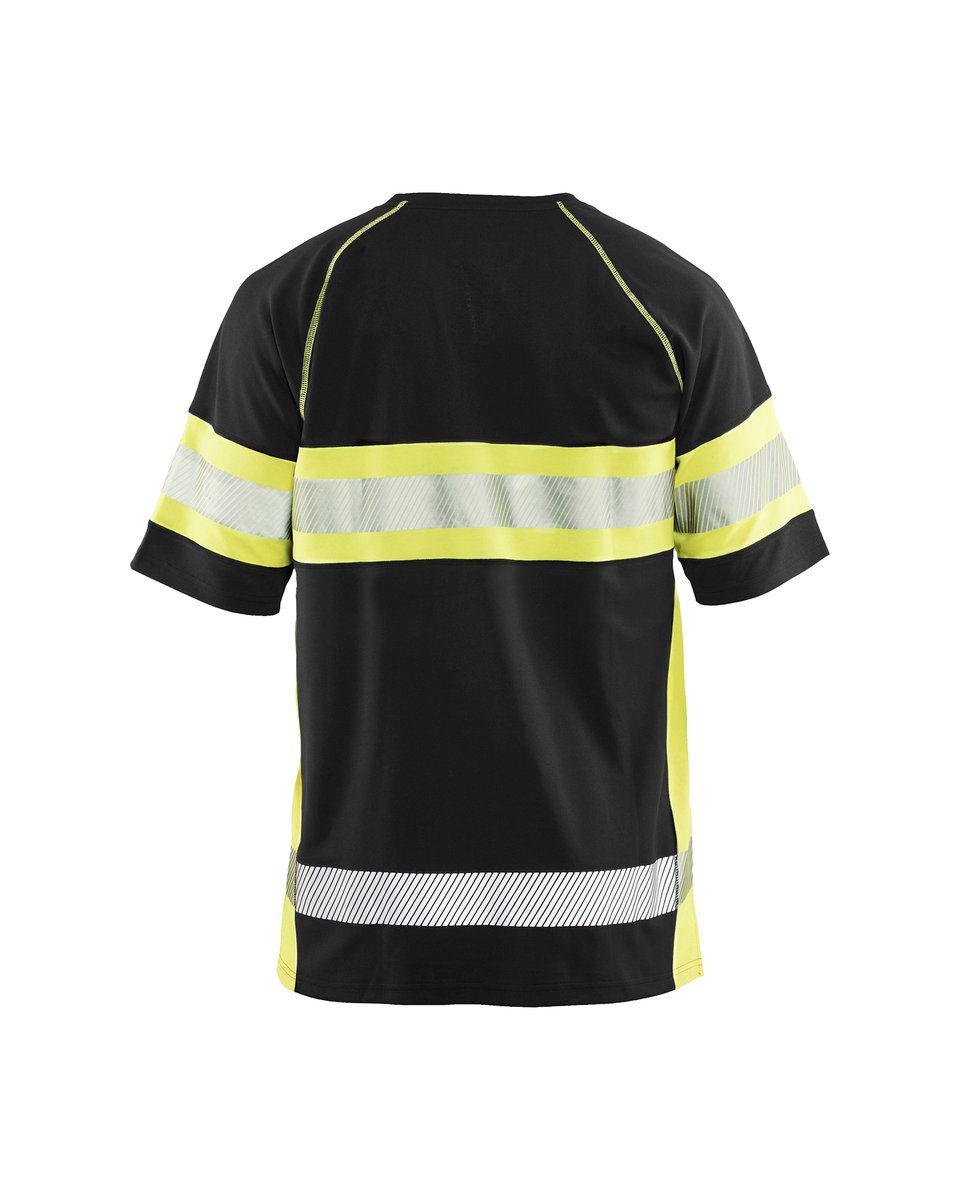 Blåkläder 3337 UV-T-shirt High Vis - Zwart/High Vis Geel