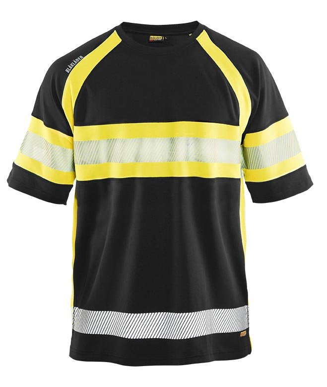 Blåkläder 3337 UV-T-shirt High Vis - Zwart/High Vis Geel