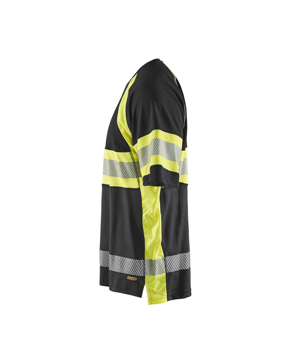 Blåkläder 3337 UV-T-shirt High Vis - Zwart/High Vis Geel