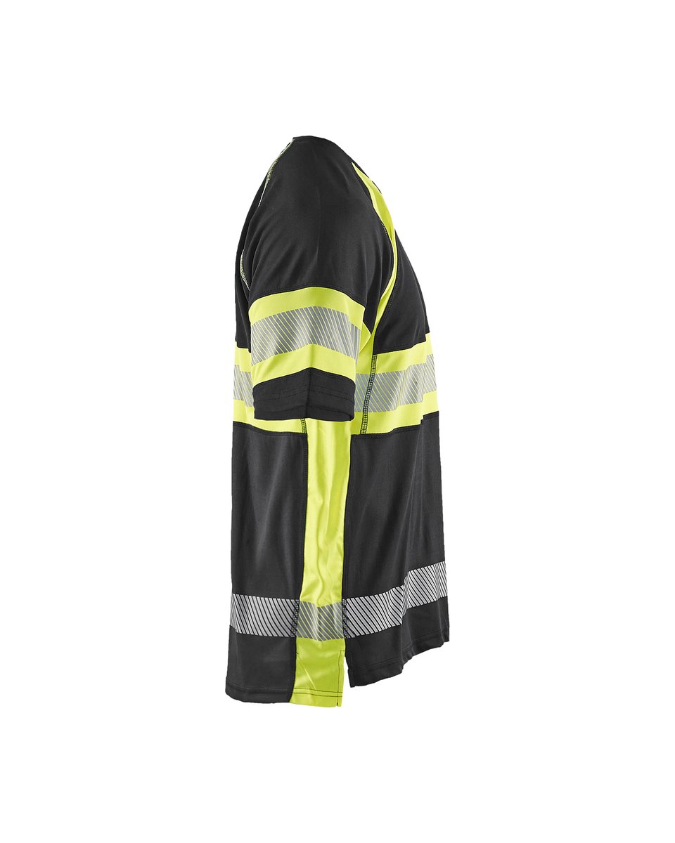 Blåkläder 3337 UV-T-shirt High Vis - Zwart/High Vis Geel