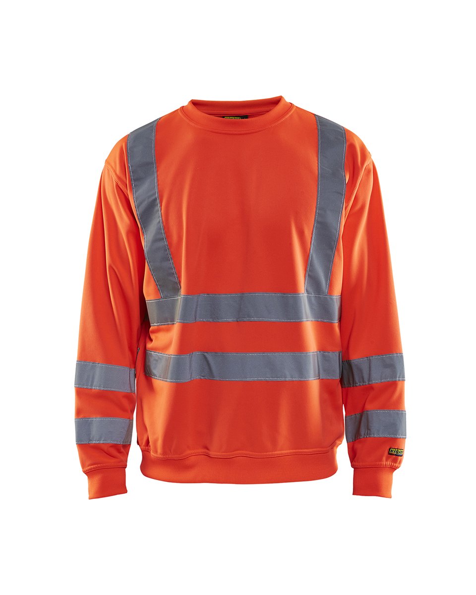 Blåkläder 3341 Sweatshirt High Vis - High Vis Rood