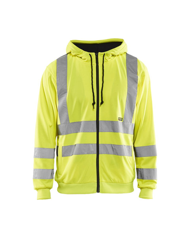 Blåkläder 3346 Hooded Sweatshirt met rits High Vis - High Vis Geel