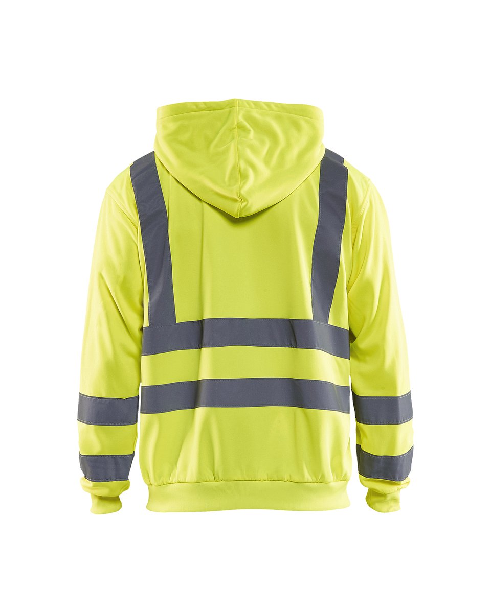 Blåkläder 3346 Hooded Sweatshirt met rits High Vis - High Vis Geel