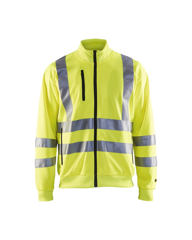 Blåkläder 3358 Sweatshirt met rits High Vis - High Vis Geel