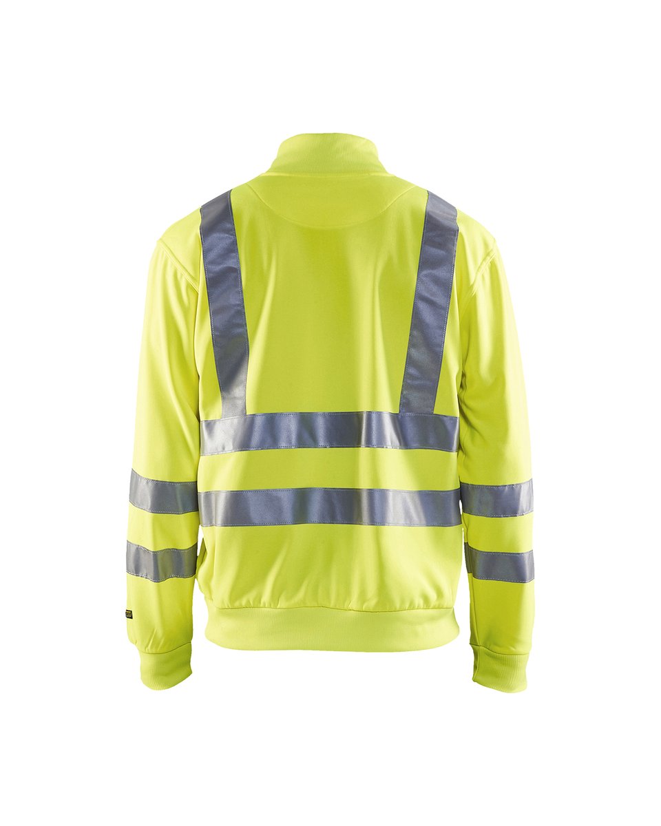 Blåkläder 3358 Sweatshirt met rits High Vis - High Vis Geel
