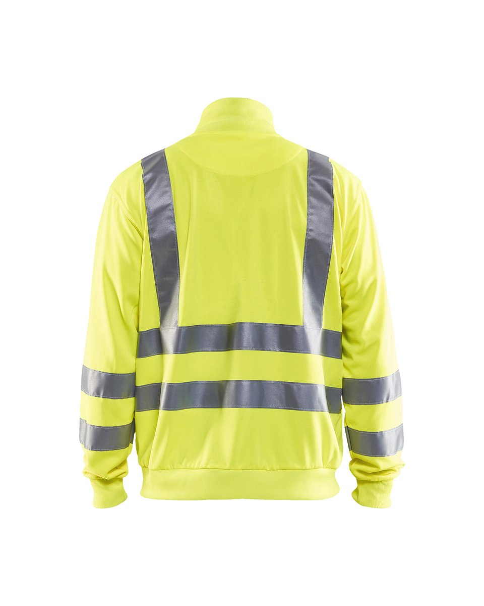 Blåkläder 3358 Sweatshirt met rits High Vis - High Vis Geel
