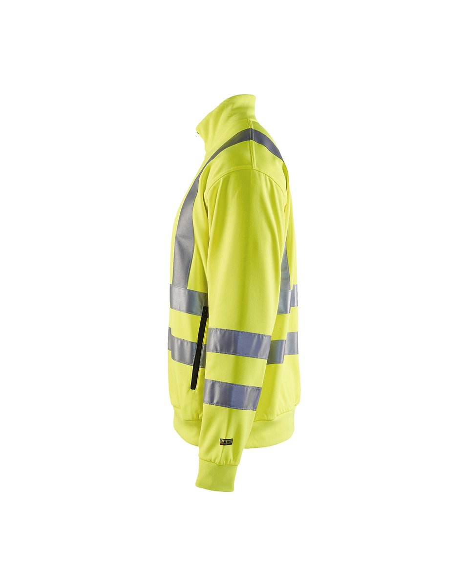 Blåkläder 3358 Sweatshirt met rits High Vis - High Vis Geel