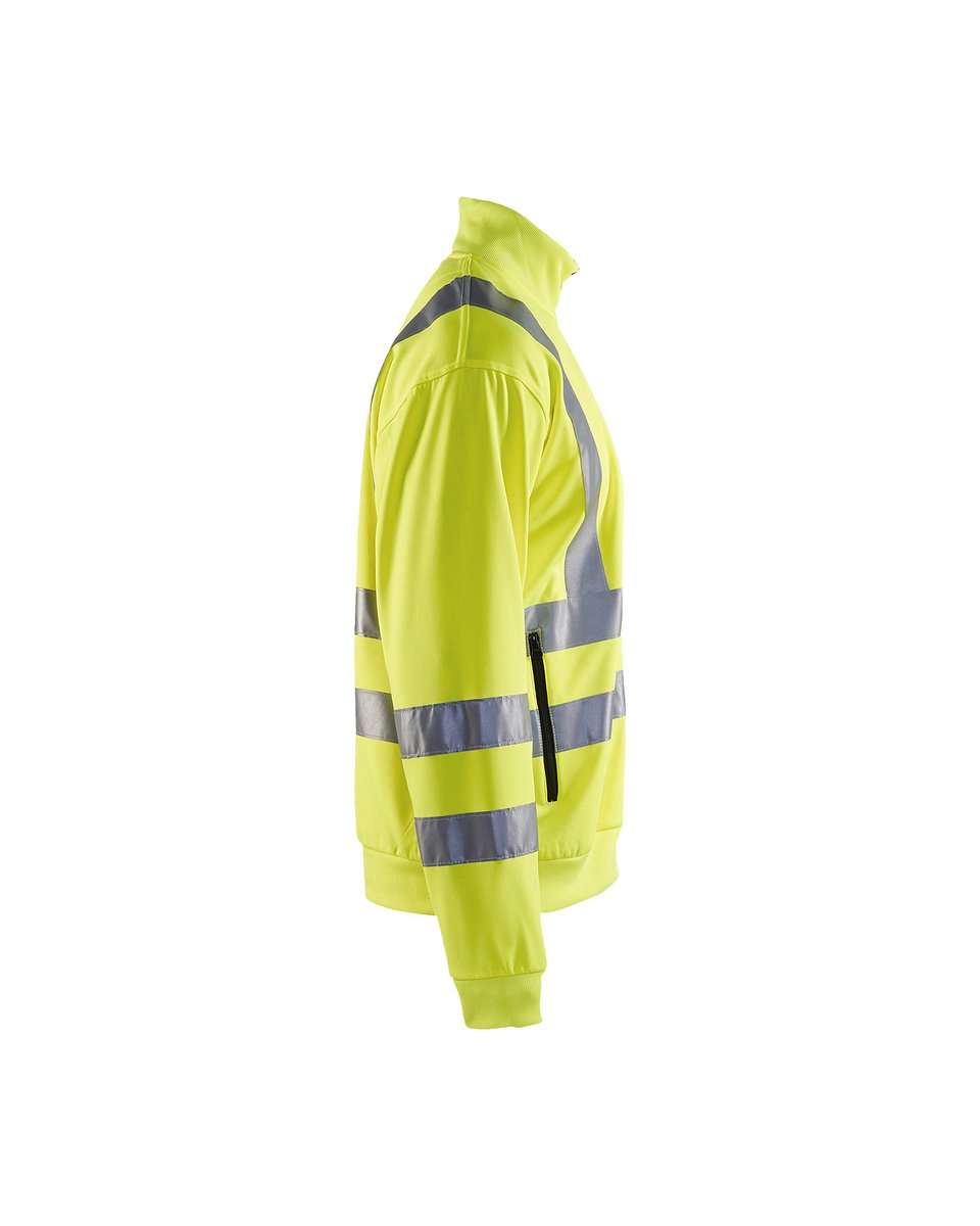 Blåkläder 3358 Sweatshirt met rits High Vis - High Vis Geel