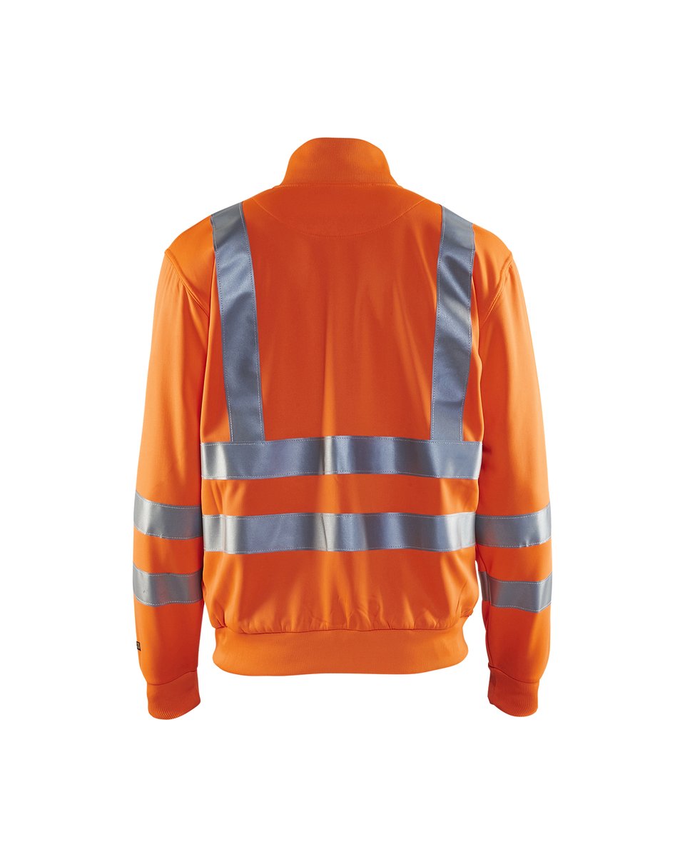 Blåkläder 3358 Sweatshirt met rits High Vis - High Vis Oranje