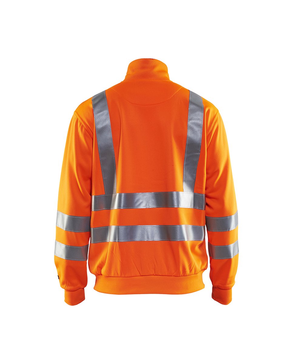 Blåkläder 3358 Sweatshirt met rits High Vis - High Vis Oranje