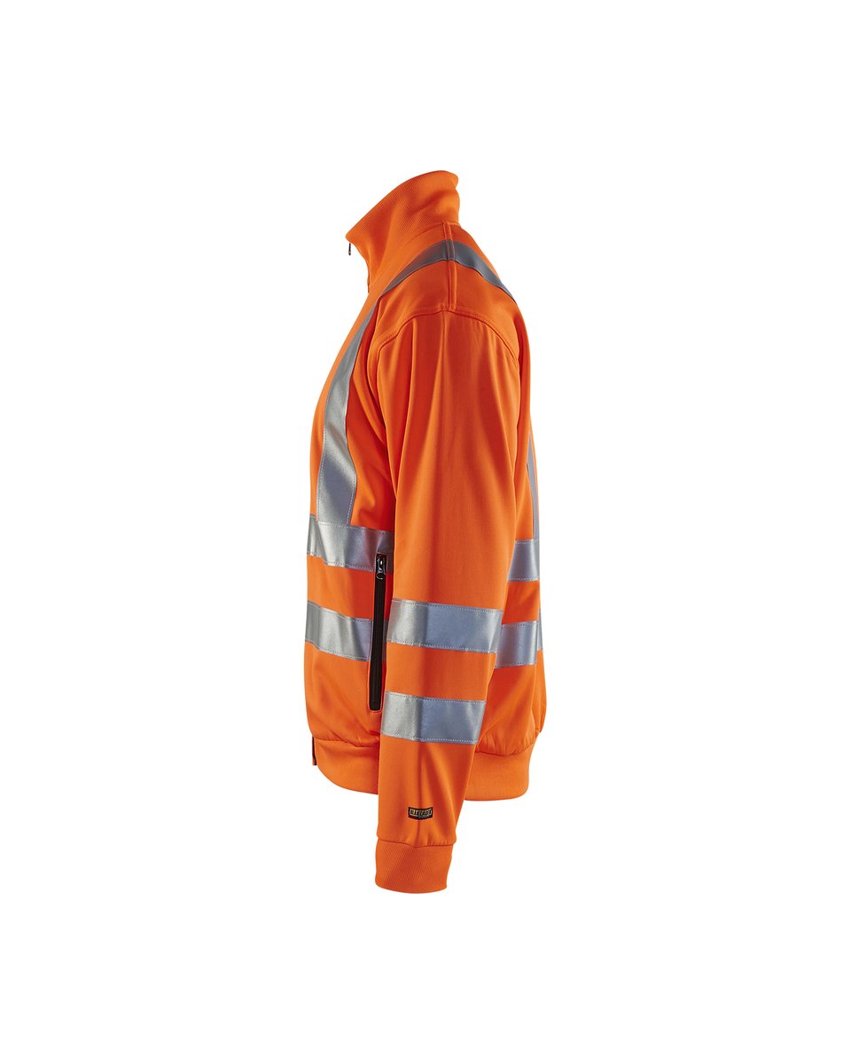 Blåkläder 3358 Sweatshirt met rits High Vis - High Vis Oranje