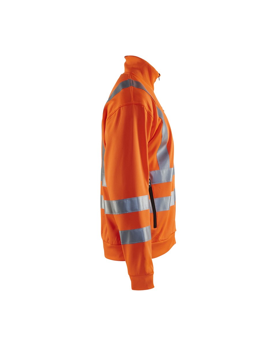 Blåkläder 3358 Sweatshirt met rits High Vis - High Vis Oranje
