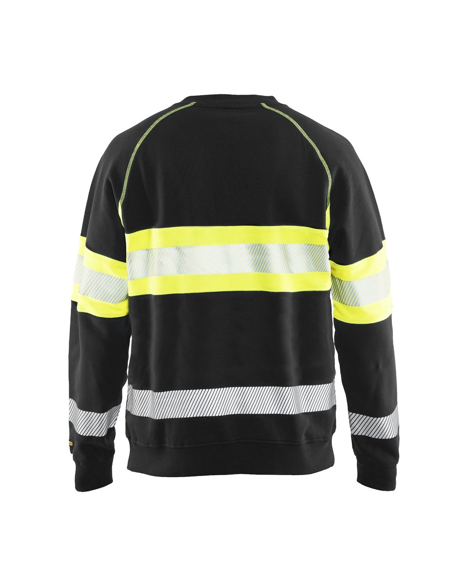 Blåkläder 3359 Sweatshirt High Vis - Zwart/High Vis Geel
