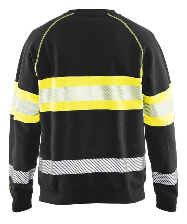 Blåkläder 3359 Sweatshirt High Vis - Zwart/High Vis Geel