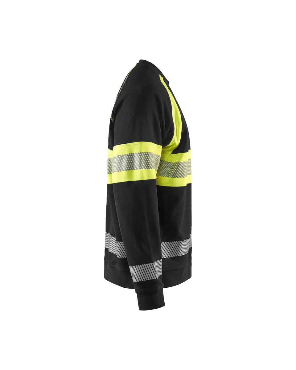 Blåkläder 3359 Sweatshirt High Vis - Zwart/High Vis Geel