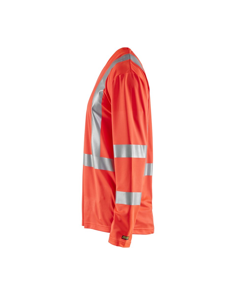 Blåkläder 3383 UV-T-shirt lange mouwen High Vis - High Vis Rood