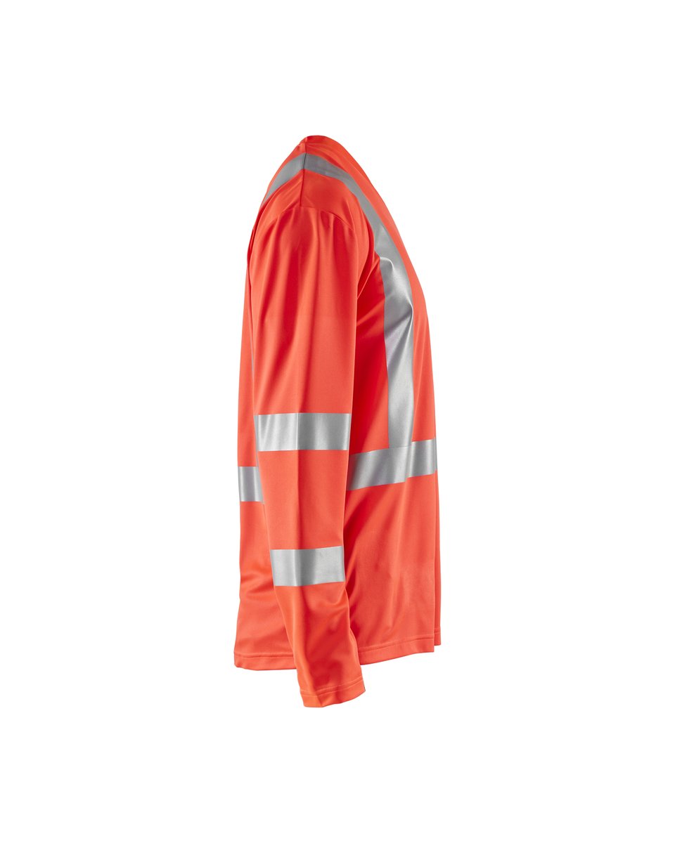 Blåkläder 3383 UV-T-shirt lange mouwen High Vis - High Vis Rood