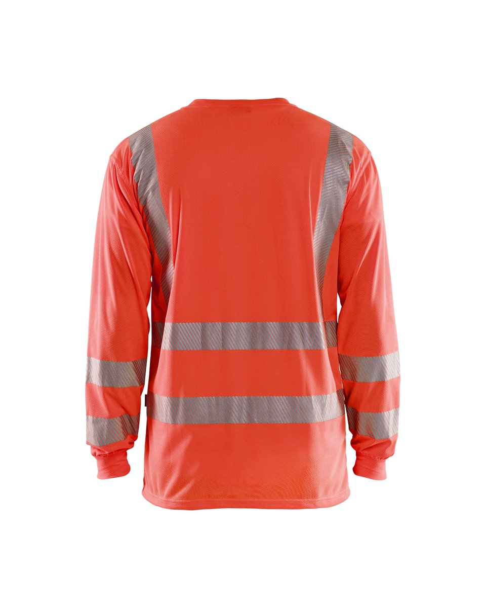 Blåkläder 3385 UV-T-shirt lange mouwen High Vis - High Vis Rood
