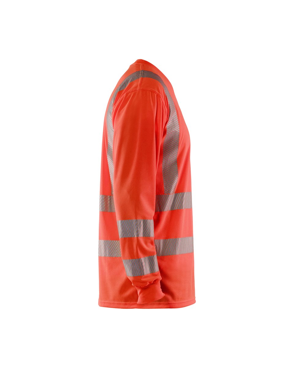 Blåkläder 3385 UV-T-shirt lange mouwen High Vis - High Vis Rood