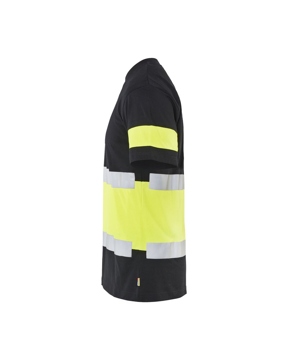 Blåkläder 3387 T-shirt High Vis - Zwart/High Vis Geel