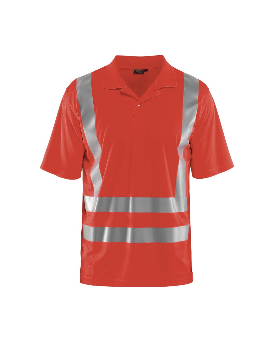 Blåkläder 3391 UV-Poloshirt High Vis - High Vis Rood