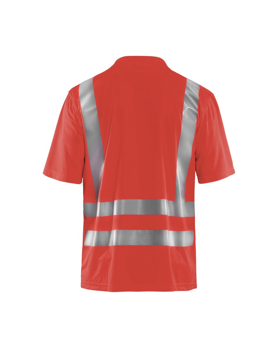 Blåkläder 3391 UV-Poloshirt High Vis - High Vis Rood