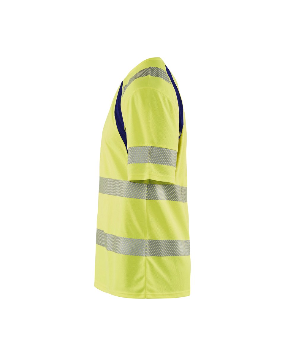 Blåkläder 3397 UV-T-shirt High Vis - High Vis Geel/Marineblauw