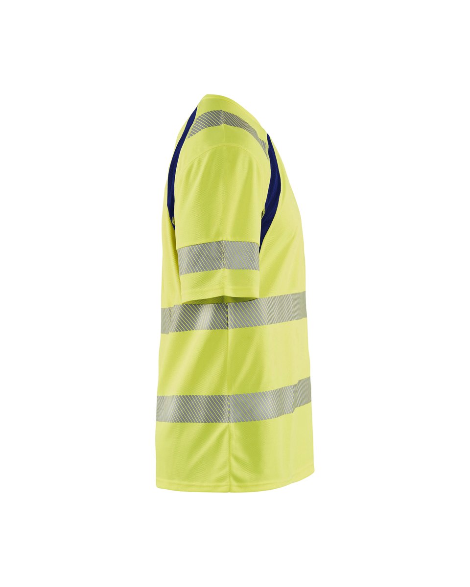 Blåkläder 3397 UV-T-shirt High Vis - High Vis Geel/Marineblauw
