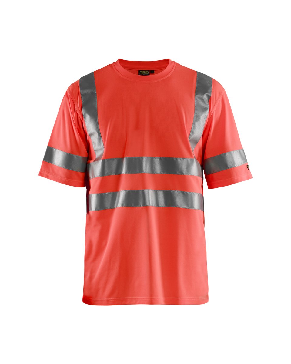 Blåkläder 3413 T-shirt High Vis - High Vis Rood