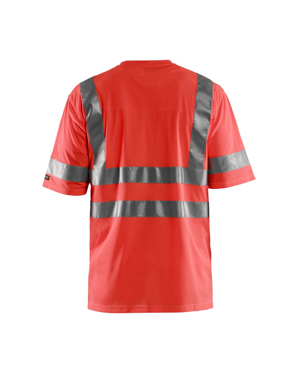Blåkläder 3413 T-shirt High Vis - High Vis Rood